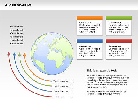 Globe Diagram, Slide 8, 01016, Business Models — PoweredTemplate.com