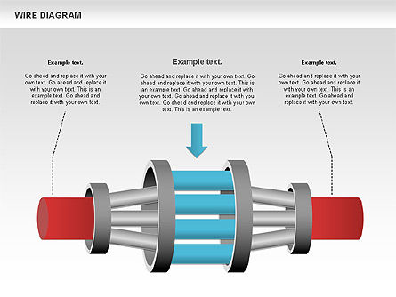 Wire Diagram, Slide 11, 01018, Stage Diagrams — PoweredTemplate.com