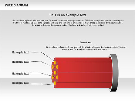 Diagrama de alambre, Diapositiva 4, 01018, Diagramas de la etapa — PoweredTemplate.com