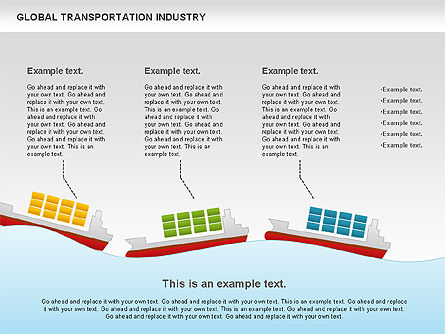 Diagrama de envío por mar, Diapositiva 10, 01022, Diagramas de la etapa — PoweredTemplate.com