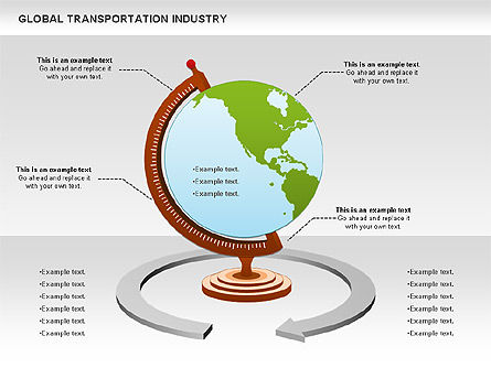 Diagrama de envío por mar, Diapositiva 4, 01022, Diagramas de la etapa — PoweredTemplate.com