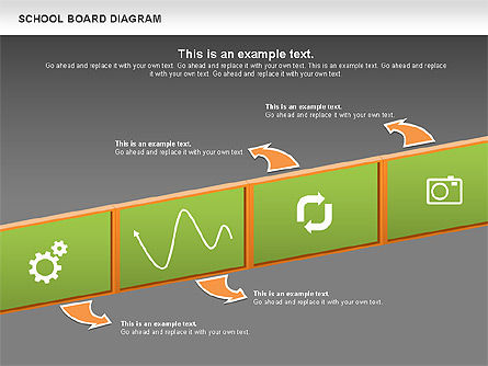 Schoolbestuur diagram, Dia 16, 01024, Educatieve Grafieken en Diagrammen — PoweredTemplate.com