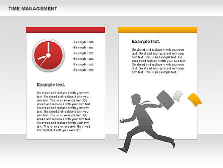 Work-time Management Diagram, Slide 11, 01026, Business Models — PoweredTemplate.com