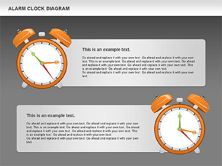 Alarm Clock Chart, Slide 16, 01030, Business Models — PoweredTemplate.com