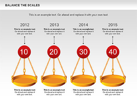 Balance the Scales Diagram, Slide 2, 01031, Business Models — PoweredTemplate.com