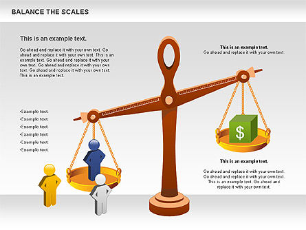 Équilibrez le diagramme des écailles, Diapositive 9, 01031, Modèles commerciaux — PoweredTemplate.com