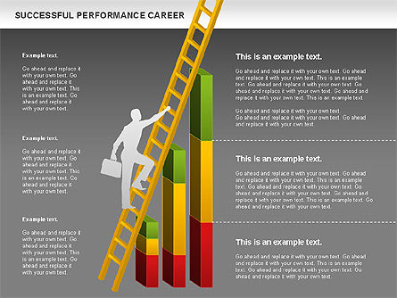 Carriera performance di successo, Slide 12, 01034, Modelli di lavoro — PoweredTemplate.com