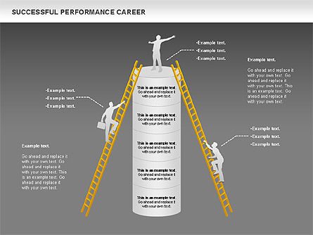 Carriera performance di successo, Slide 13, 01034, Modelli di lavoro — PoweredTemplate.com