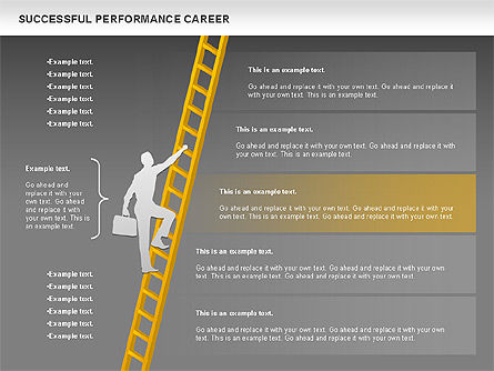 Carrière de performance réussie, Diapositive 16, 01034, Modèles commerciaux — PoweredTemplate.com
