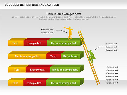 Carrière de performance réussie, Diapositive 7, 01034, Modèles commerciaux — PoweredTemplate.com