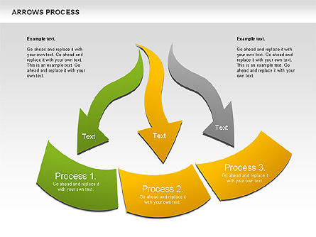 Processo frecce flessibili, Slide 6, 01036, Forme — PoweredTemplate.com