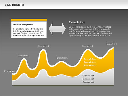 Gráfico de curvas, Diapositiva 13, 01039, Gráficos — PoweredTemplate.com
