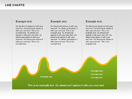Curve Chart, Slide 5, 01039, Graph Charts — PoweredTemplate.com