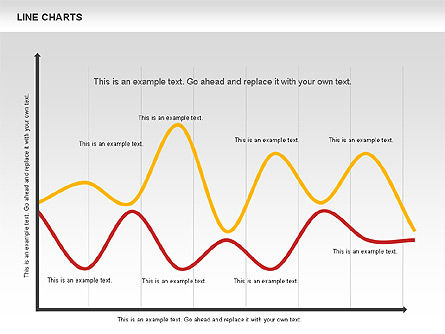 Curve Chart, Slide 9, 01039, Graph Charts — PoweredTemplate.com