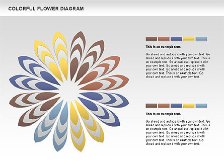 Fiore colorato, Slide 7, 01041, Modelli di lavoro — PoweredTemplate.com