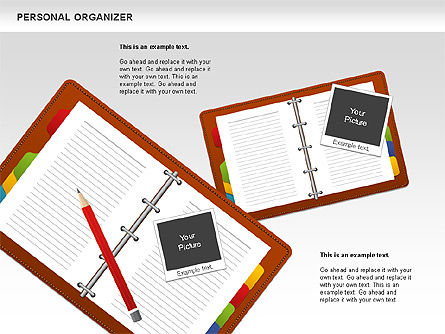 Organizer Pribadi, Slide 10, 01048, Bentuk — PoweredTemplate.com
