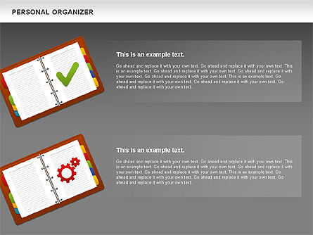 Personal Organizer, Slide 15, 01048, Shapes — PoweredTemplate.com