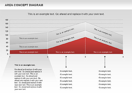 Diagrama de concepto de área (basado en datos), Diapositiva 3, 01055, Modelos de negocios — PoweredTemplate.com