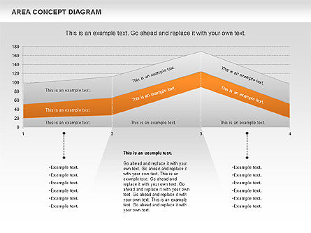 Diagram Konsep Area (data-driven), Slide 4, 01055, Model Bisnis — PoweredTemplate.com