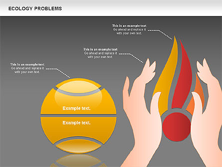 Ecology Problems Diagram, Slide 15, 01062, Business Models — PoweredTemplate.com