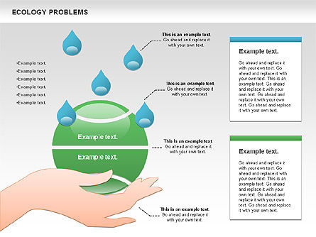 Ecology Problems Diagram, Slide 2, 01062, Business Models — PoweredTemplate.com