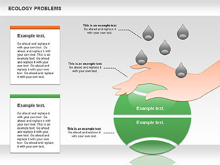 Ecology Problems Diagram, Slide 5, 01062, Business Models — PoweredTemplate.com
