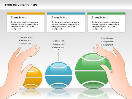 Ecology Problems Diagram, Slide 6, 01062, Business Models — PoweredTemplate.com