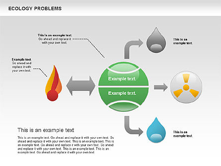 Ecology Problems Diagram, Slide 8, 01062, Business Models — PoweredTemplate.com