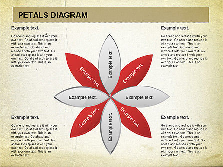 Free Petal Stages Chart, Slide 8, 01065, Stage Diagrams — PoweredTemplate.com