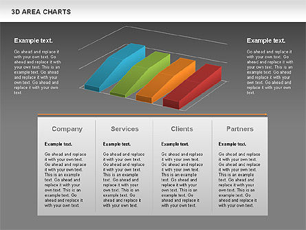 Graphique de zone 3d (piloté par données), Diapositive 16, 01069, Modèles commerciaux — PoweredTemplate.com