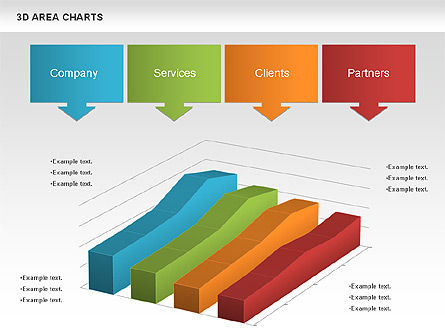 3D 영역 차트 (데이터 기반), 슬라이드 8, 01069, 비즈니스 모델 — PoweredTemplate.com