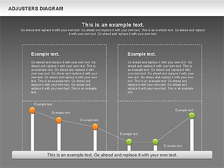 Diagram Penyesuai, Slide 14, 01070, Model Bisnis — PoweredTemplate.com