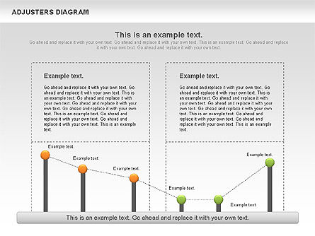Adjusters Diagram, Slide 9, 01070, Business Models — PoweredTemplate.com