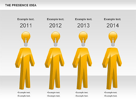 L'idée de présence, Diapositive 10, 01073, Modèles commerciaux — PoweredTemplate.com