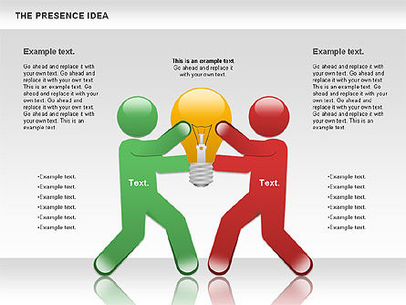 L'idea presenza, Slide 11, 01073, Modelli di lavoro — PoweredTemplate.com
