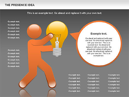 La Idea de Presencia, Diapositiva 12, 01073, Modelos de negocios — PoweredTemplate.com