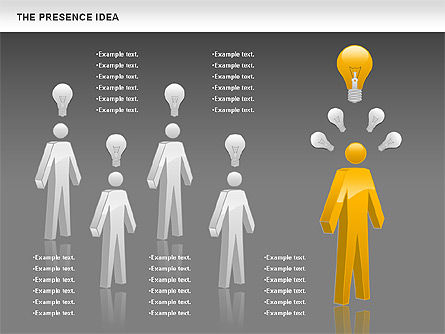 L'idea presenza, Slide 14, 01073, Modelli di lavoro — PoweredTemplate.com