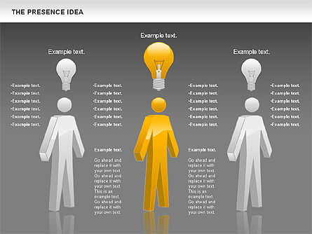 Die Anwesenheit Idee, Folie 16, 01073, Business Modelle — PoweredTemplate.com
