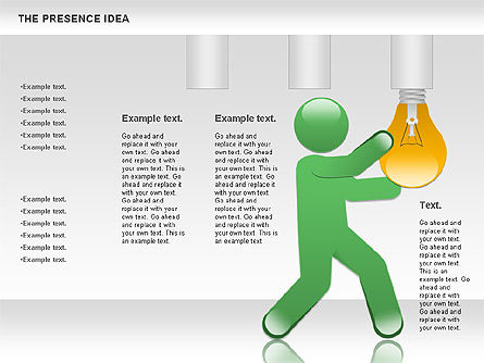 L'idea presenza, Slide 5, 01073, Modelli di lavoro — PoweredTemplate.com