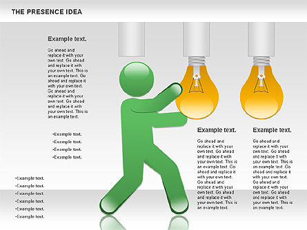 De aanwezigheid idee, Dia 6, 01073, Businessmodellen — PoweredTemplate.com