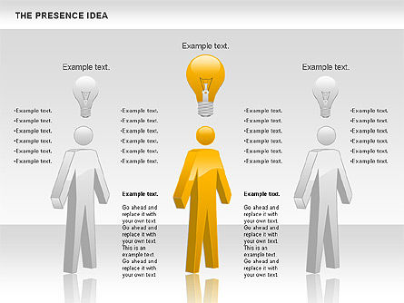 De aanwezigheid idee, Dia 8, 01073, Businessmodellen — PoweredTemplate.com