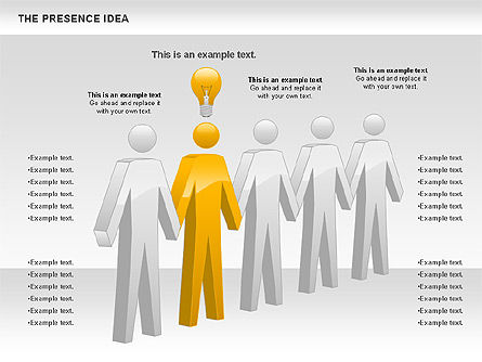 De aanwezigheid idee, Dia 9, 01073, Businessmodellen — PoweredTemplate.com
