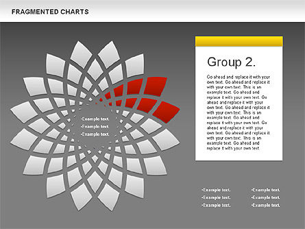 Diagrama de estágio fragmentado, Deslizar 14, 01074, Diagramas de Etapas — PoweredTemplate.com