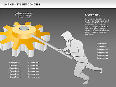 Diagram Fulcrum, Slide 13, 01075, Model Bisnis — PoweredTemplate.com