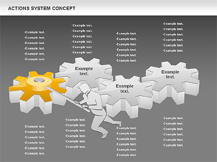 Diagram Fulcrum, Slide 16, 01075, Model Bisnis — PoweredTemplate.com