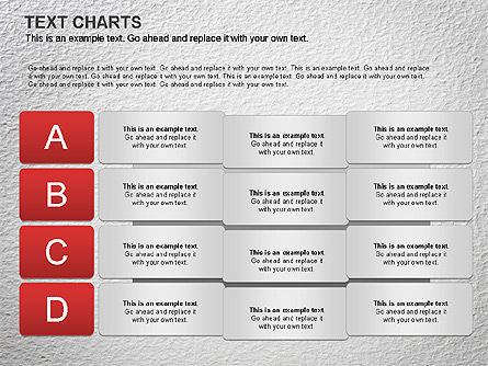 Text Boxes Chart, Slide 11, 01080, Text Boxes — PoweredTemplate.com