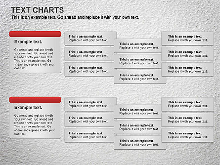 Text Boxes Chart, Slide 7, 01080, Text Boxes — PoweredTemplate.com