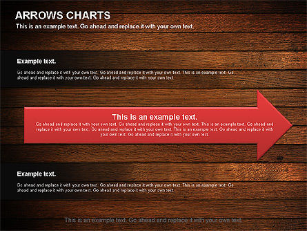 Arrows diagrama cronograma, Modelo do PowerPoint, 01088, Timelines & Calendars — PoweredTemplate.com