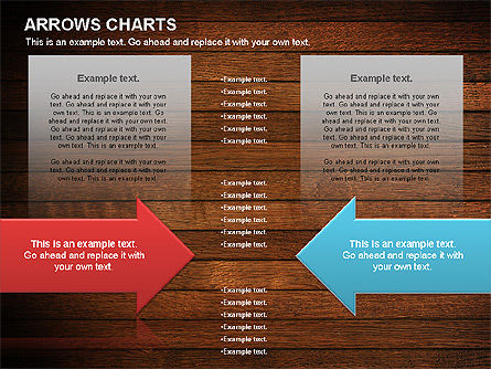 Diagramme de chronologie des flèches, Diapositive 8, 01088, Timelines & Calendars — PoweredTemplate.com