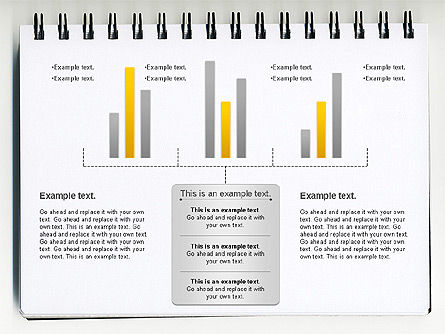 Column Chart Concept, Slide 11, 01089, Graph Charts — PoweredTemplate.com